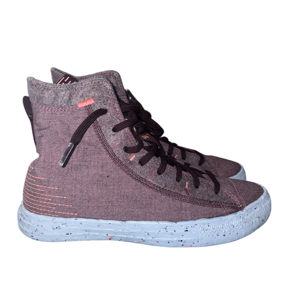 NWB Converse Chunk Taylor AS Crater Hi Red/Burgundy Sneakers Women 9.5 Men’s 7.5 - Picture 2 of 10